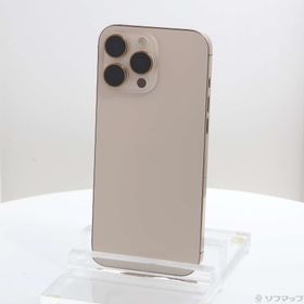 (中古)Apple iPhone16 Pro Max 256GB デザートチタニウム MYWJ3J/A SIMフリー(269-ud)