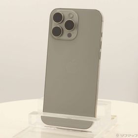 (中古)Apple iPhone16 Pro Max 256GB ナチュラルチタニウム MYWK3J/A SIMフリー(269-ud)