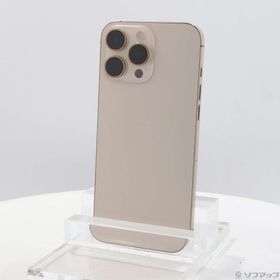 (中古)Apple iPhone16 Pro Max 256GB デザートチタニウム MYWJ3J/A SIMフリー(269-ud)