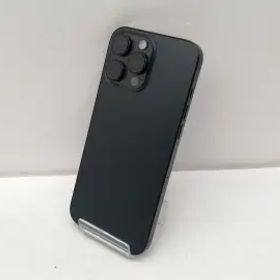 【中古】Apple SoftBank 【SIMフリー】 iPhone 16 Pro Max 256GB ブラックチタニウム MYWG3J/A【仙台イービーンズ】保証期間１ヶ月【ラン