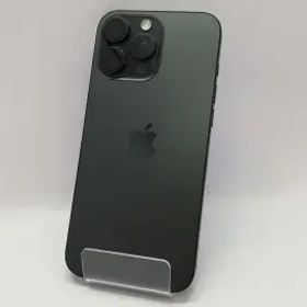 【中古】Apple SoftBank 【SIMフリー】 iPhone 16 Pro Max 256GB ブラックチタニウム MYWG3J/A【川越クレアモール】保証期間１ヶ月【ラン
