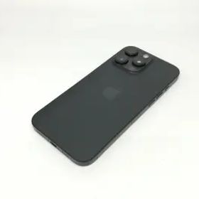 【中古】【赤ロム保証あり】Apple au 【SIMフリー】 iPhone 16 Pro Max 512GB ブラックチタニウム MYWL3J/A【宇田川】保証期間１ヶ月【ラ