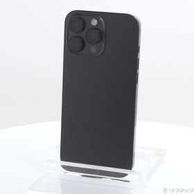 (中古)Apple iPhone16 Pro Max 512GB ブラックチタニウム MYWL3J/A SIMフリー(377-ud)