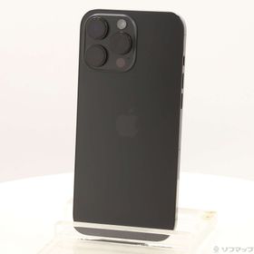 (中古)Apple iPhone16 Pro Max 512GB ブラックチタニウム MYWL3J/A SIMフリー(377-ud)