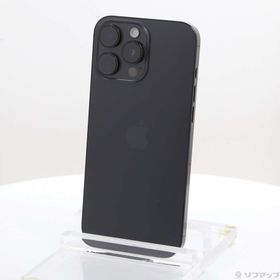 (中古)Apple iPhone16 Pro Max 512GB ブラックチタニウム MYWL3J/A SIMフリー(377-ud)