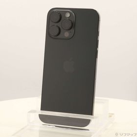 (中古)Apple iPhone16 Pro Max 512GB ブラックチタニウム MYWL3J/A SIMフリー(371-ud)