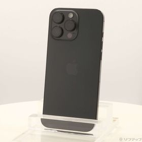 (中古)Apple iPhone16 Pro Max 1TB ブラックチタニウム MYWQ3J/A SIMフリー(276-ud)
