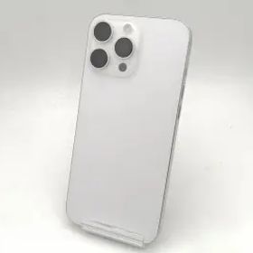 【中古】Apple 国内版 【SIMフリー】 iPhone 16 Pro Max 256GB ホワイトチタニウム MYWH3J/A【なんば】保証期間１ヶ月【ランクA】