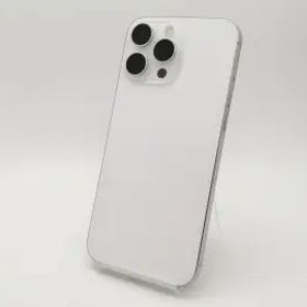 【中古】Apple docomo 【SIMフリー】 iPhone 16 Pro Max 256GB ホワイトチタニウム MYWH3J/A【札幌南2条】保証期間１週間【ランクC】