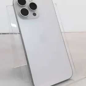 【中古】Apple 国内版 【SIMフリー】 iPhone 16 Pro Max 256GB ホワイトチタニウム MYWH3J/A【秋葉3号】保証期間１ヶ月【ランクB】