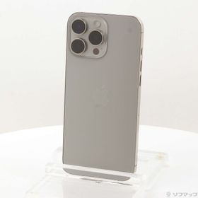 (中古)Apple iPhone16 Pro Max 256GB ナチュラルチタニウム MYWK3J/A SIMフリー(349-ud)
