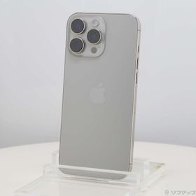 (中古)Apple iPhone16 Pro Max 256GB ナチュラルチタニウム MYWK3J/A SIMフリー(348-ud)