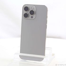 (中古)Apple iPhone16 Pro Max 256GB ナチュラルチタニウム MYWK3J/A SIMフリー(295-ud)