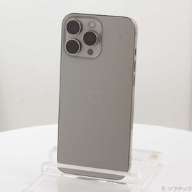 (中古)Apple iPhone16 Pro Max 512GB ナチュラルチタニウム MYWP3J/A SIMフリー(258-ud)