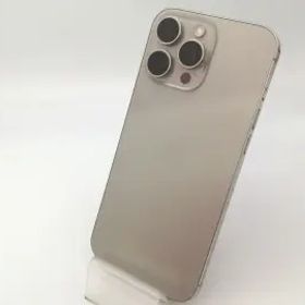 【中古】Apple docomo 【SIMフリー】 iPhone 16 Pro Max 512GB ナチュラルチタニウム MYWP3J/A【大阪堂島】保証期間１ヶ月【ランクB】