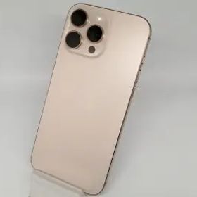 【中古】Apple 国内版 【SIMフリー】 iPhone 16 Pro Max 256GB デザートチタニウム MYWJ3J/A【OSU301】保証期間１ヶ月【ランクA】