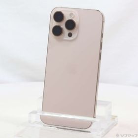 (中古)Apple iPhone16 Pro Max 256GB デザートチタニウム MYWJ3J/A SIMフリー(377-ud)