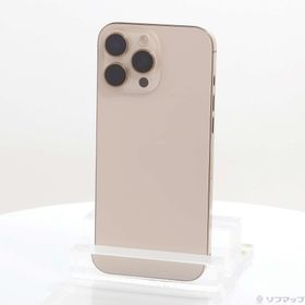 (中古)Apple iPhone16 Pro Max 256GB デザートチタニウム MYWJ3J/A SIMフリー(276-ud)