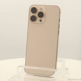 (中古)Apple iPhone16 Pro Max 256GB デザートチタニウム MYWJ3J/A SIMフリー(258-ud)