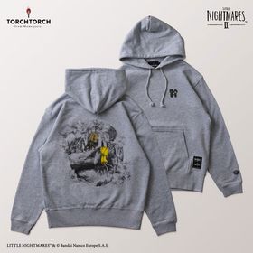 リトルナイトメア2 × TORCH TORCH/ モノとシックスのパーカー ヘザーグレー XLサイズ