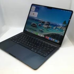 【中古】Apple MacBook Air 13インチ CTO (M2,2022) ミッドナイト M2(CPU:8C/GPU:10C)/16G/512G/30W AC【京都】保証期間１ヶ月【ランクB