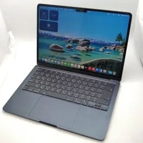 【中古】Apple MacBook Air 13インチ CTO (M2,2022) ミッドナイト M2(CPU:8C/GPU:8C)/8G/256G/30W AC【大須2】保証期間１ヶ月【ランクB】