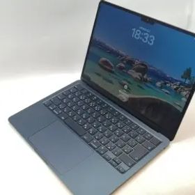 【中古】Apple MacBook Air 13インチ CTO (M2,2022) ミッドナイト M2(CPU:8C/GPU:8C)/16G/512G/30W AC【津田沼】保証期間１ヶ月【ランクA