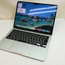 【中古】Apple MacBook Air 13インチ CTO (M2,2022) シルバー M2(CPU:8C/GPU:8C)/16G/256G/30W AC【川崎】保証期間１ヶ月【ランクB】