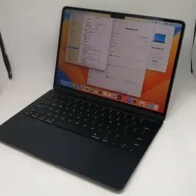 【中古】Apple MacBook Air 13インチ CTO (M2,2022) ミッドナイト M2(CPU:8C/GPU:8C)/8G/256G/30W AC【日本橋3】保証期間１ヶ月【ランクB