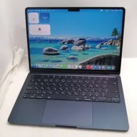 【中古】Apple MacBook Air 13インチ CTO (M2,2022) ミッドナイト M2(CPU:8C/GPU:8C)/16G/512G/67W(70W) AC【仙台駅東口】保証期間１ヶ月