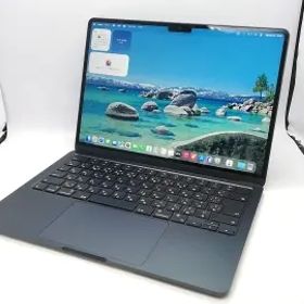 【中古】Apple MacBook Air 13インチ CTO (M2,2022) ミッドナイト M2(CPU:8C/GPU:8C)/16G/512G/30W AC【立川フロム中武】保証期間１ヶ月