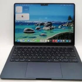 【中古】Apple MacBook Air 13インチ CTO (M2,2022) ミッドナイト M2(CPU:8C/GPU:10C)/16G/512G/67W(70W) AC【神保町】保証期間１ヶ月【