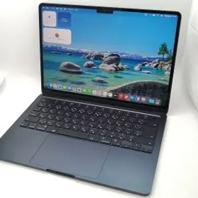 【中古】Apple MacBook Air 13インチ CTO (M2,2022) ミッドナイト M2(CPU:8C/GPU:10C)/16G/512G/67W(70W) AC【大須2】保証期間１ヶ月【ラ