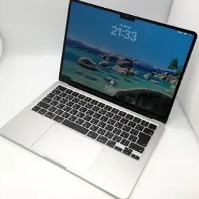 【中古】Apple MacBook Air 13インチ CTO (M2,2022) シルバー M2(CPU:8C/GPU:8C)/16G/256G/35W AC(USB-Cx2)【アリオ倉敷】保証期間１ヶ月