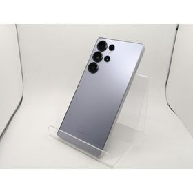 【中古】SAMSUNG au 【SIMフリー】 Galaxy S25 Ultra チタニウムシルバーブルー 12GB 256GB SCG32【川崎駅前】保証期間１ヶ月【ランクA】