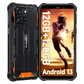 OUKITELWP32simフリースマホ本体12GBRAM128GBROM1TB拡張可能タフネススマホ6300mAhの大容量バッテリーAndroid14防水防塵耐衝撃スマホ本体simフリー6インチHD+大画面20MP