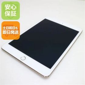 新品同様 SIMフリー iPad mini 4 Cellular セルラー 128GB ゴールド 即日発送 タブレットApple 本体 土日祝発送OK 04000