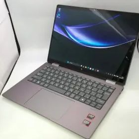 【中古】HP ENVY x360 14 14-fa0000(AMD) 14-fa0001AU パフォーマンスプラスモデル メテオシルバー 【R7-8840HS 32G 1T(SSD) WiFi 14OLED