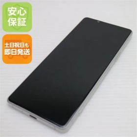 美品 SOG01 Xperia 1 II ホワイト スマホ 白ロム 土日祝発送OK 01000