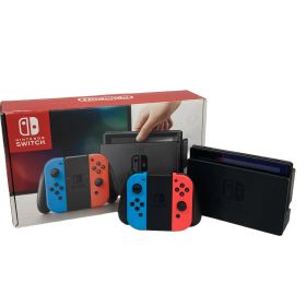 Nintendo Switch HAC-001 任天堂 ニンテンドースイッチ ネオンブルー/ネオンレッド ゲーム機 中古 T11144346