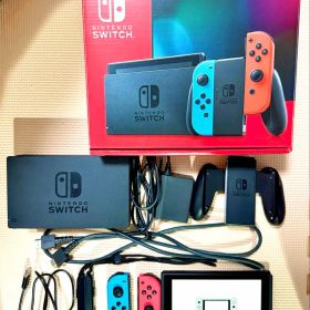 美品Nintendo Switch本体 バッテリー強化版 付属品完備