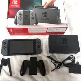 Nintendo Switch 本体 グレー(箱&おまけ付き)