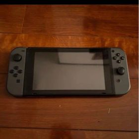 Nintendo Switch グレー 本体 ストラップ付き