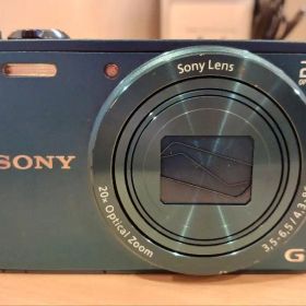 【美品】Cyber−Shot サイバーショット DSC-WX300（ブルー）