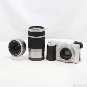 ソフマップ 〔中古品〕 α6400 ILCE-6400Y ダブルズームレンズキット シルバー【198】
