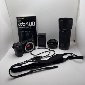 SONY a6400 ダブルズームレンズキット