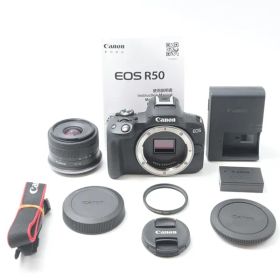 キヤノン Canon EOS R50 RF-S18-45 IS STMレンズキット ブラック