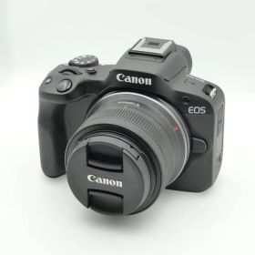 【ほぼ新品】Canon EOS R50 レンズキット ブラック ミラーレス一眼