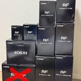 【カメラ引退】Canon EOS R3 + RFレンズ