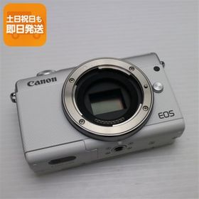 新品同様 EOS M100 ホワイト 安心保証 即日発送 Canon ミラーレス一眼カメラ デジタルカメラ